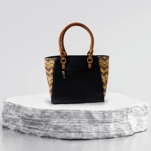 Large Black Tote Bag - Picture 3 of 7